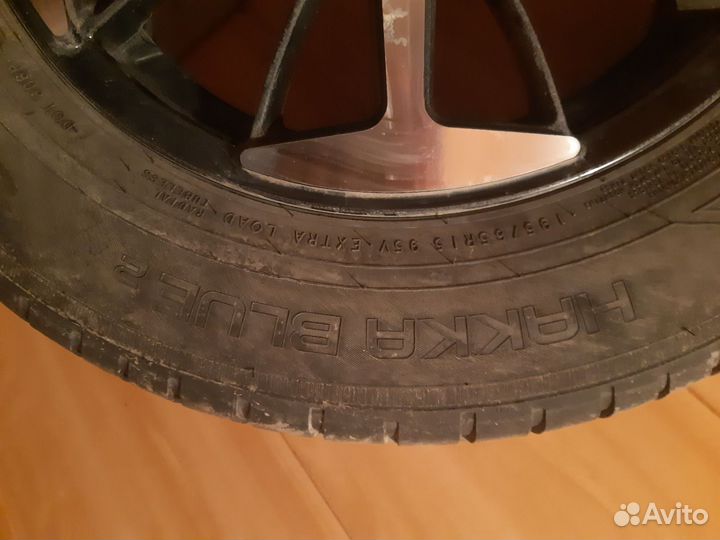 Колеса 195/65/R15 лето разболтовка 5х112