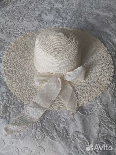 Пляжная шляпка