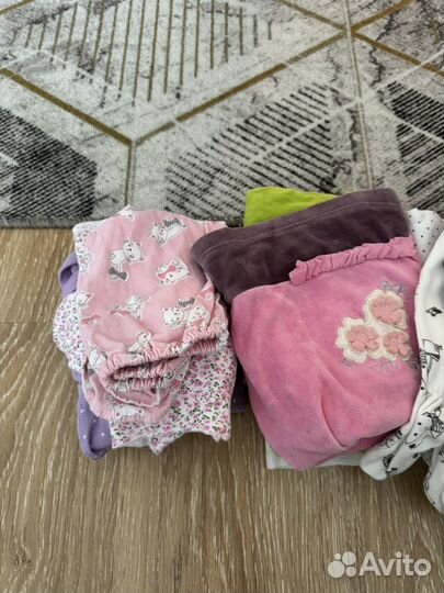 Детские вещи пакетом на девочку 56 62