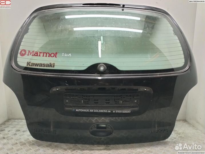 Стекло заднее для Renault Scenic 1 7700429777