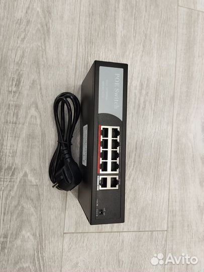 PoE коммутатор 8PoE. 10 портов в Волгограде