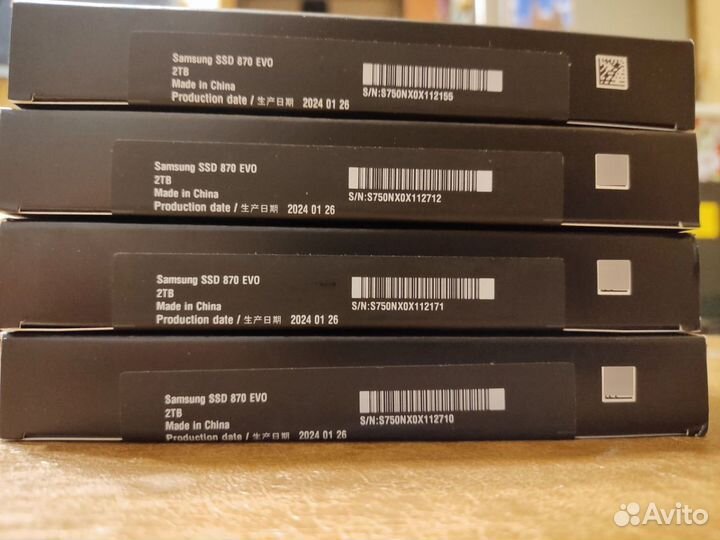 SSD samsung 870 evo 2tb