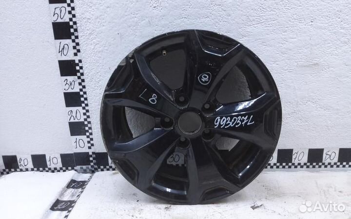 Диск колеса литой Renault Kaptur R16 черный