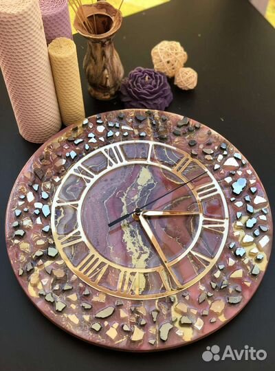 Эпоксидная смола Картины Часы