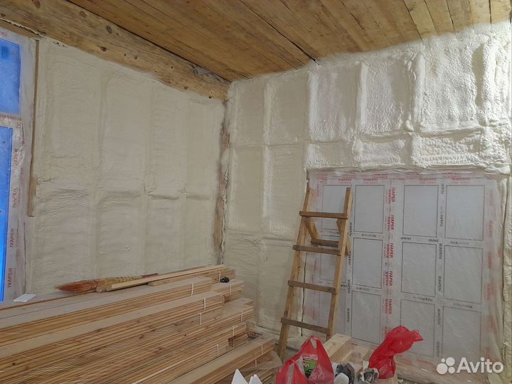 Утепление пенополиуретаном