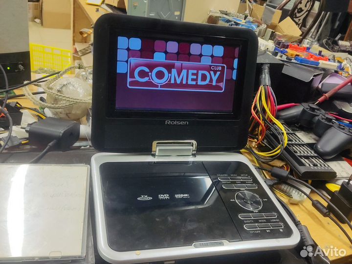 Портативныйdvd обмен на сломанный телефон или ноут