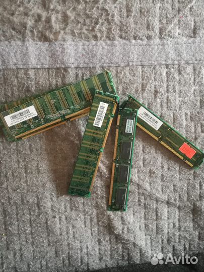 Опер. память sdram, DDR2, DDR1, 72-pin simm EDO