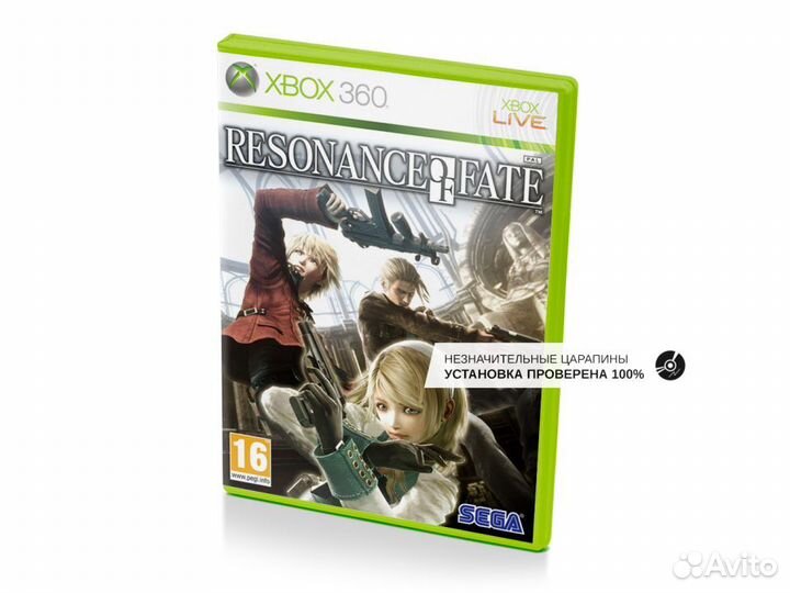 Resonance of Fate, б/у, незнач.царап., английский