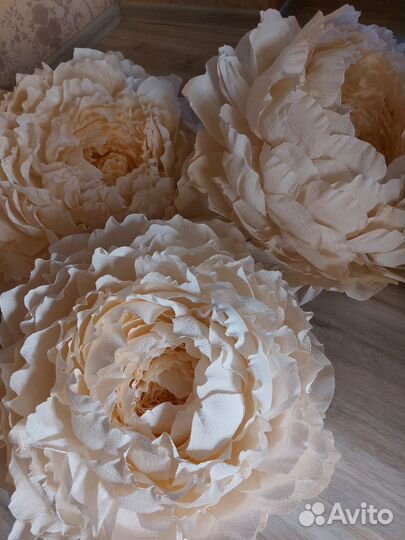 Ростовые цветы из бумаги