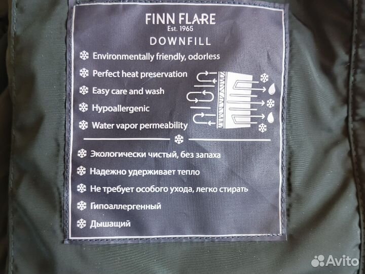 Пуховик женский finn flare новый