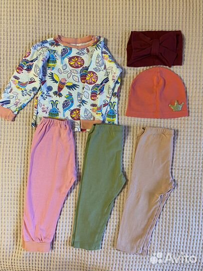 Вещи пакетом на девочку 80 86 размер