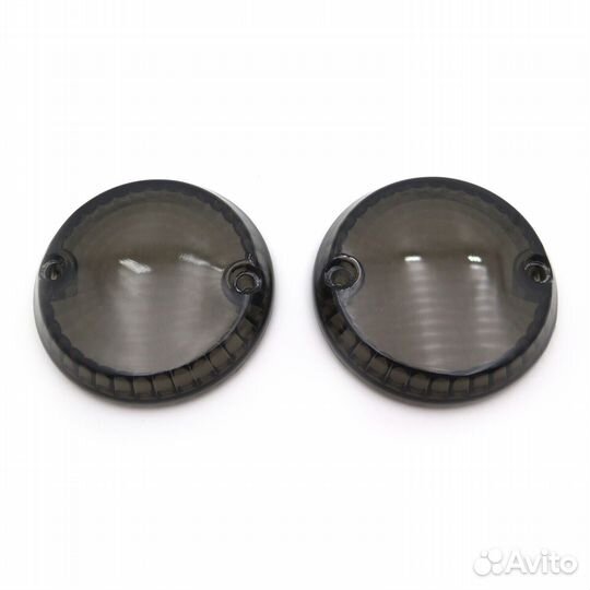 Стекло поворотника Yamaha Kawasaki (Черный )