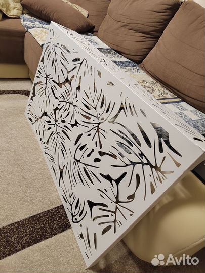 Экран на батарею чугунную