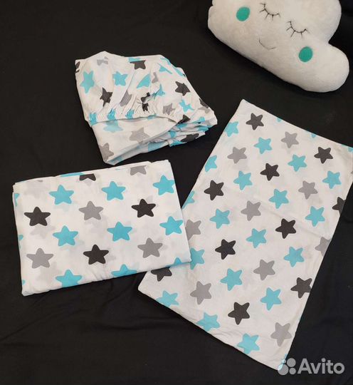 Постельное белье в детскую кроватку