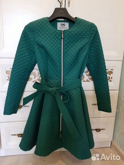 Демисезонное полупальто, плащ, р-р 42