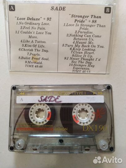 Аудиокассеты Denon DX1 90, Sony, Maxell, Samsung