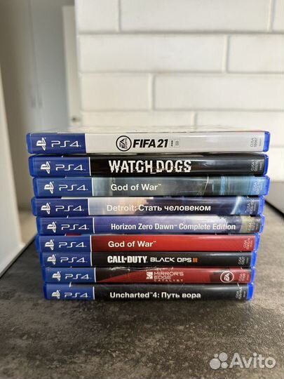 Диски на Sony playstation 4