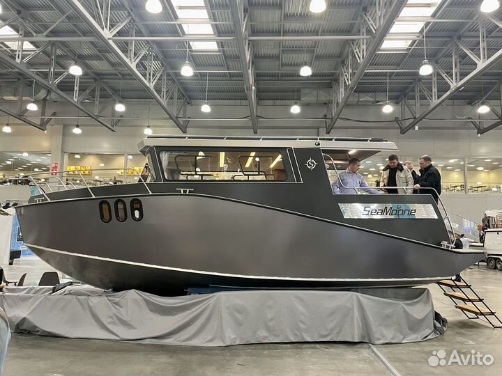 Алюминиевый катер с каютой и кабиной Seamoone 750