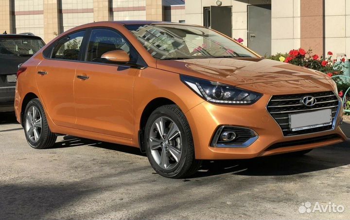 Hyundai Solaris 1.6 AT, 2018, 101 200 км