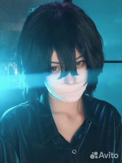 Парик черный