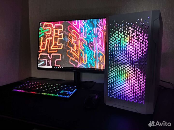 Игровой пк Intel Core i5/16Gb/RX 550 4Gb/SSD 256Gb
