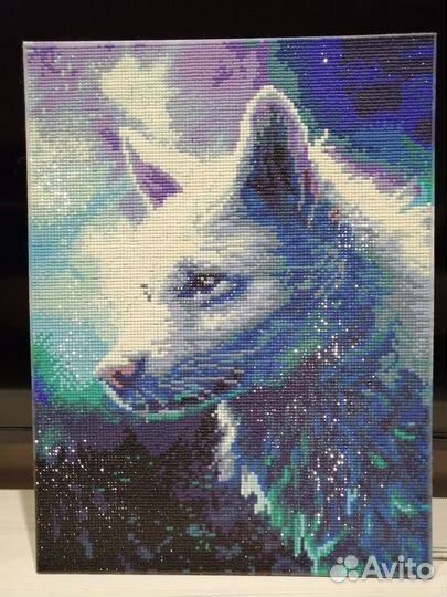 Картина по номерам из страз