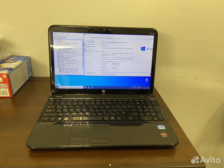 Ноутбук hp i5/8gb/ssd