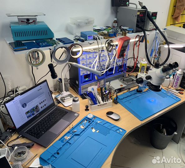 Ремонт телефонов, ноутбуков, планшетов, пк