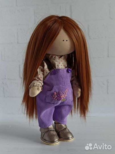 Текстильная интерьерная кукла