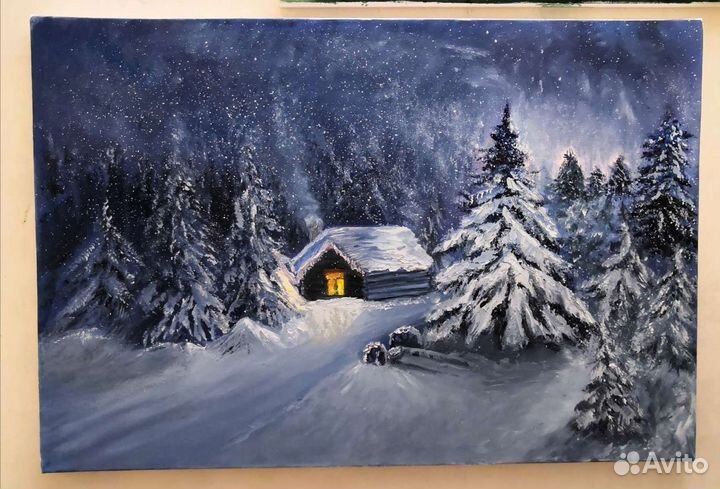 Картина маслом на холсте