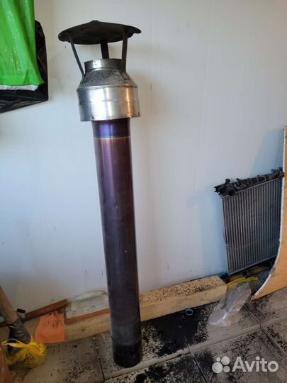 Трубы для дымохода оцинкованная