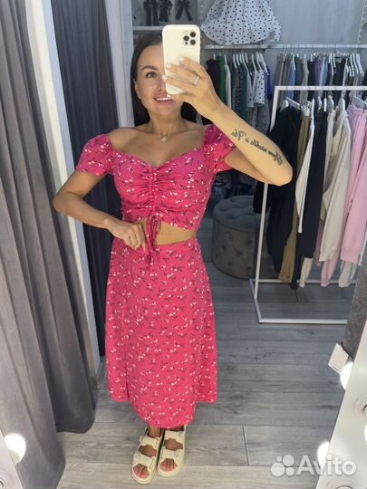 Костюм новый юбка + топ