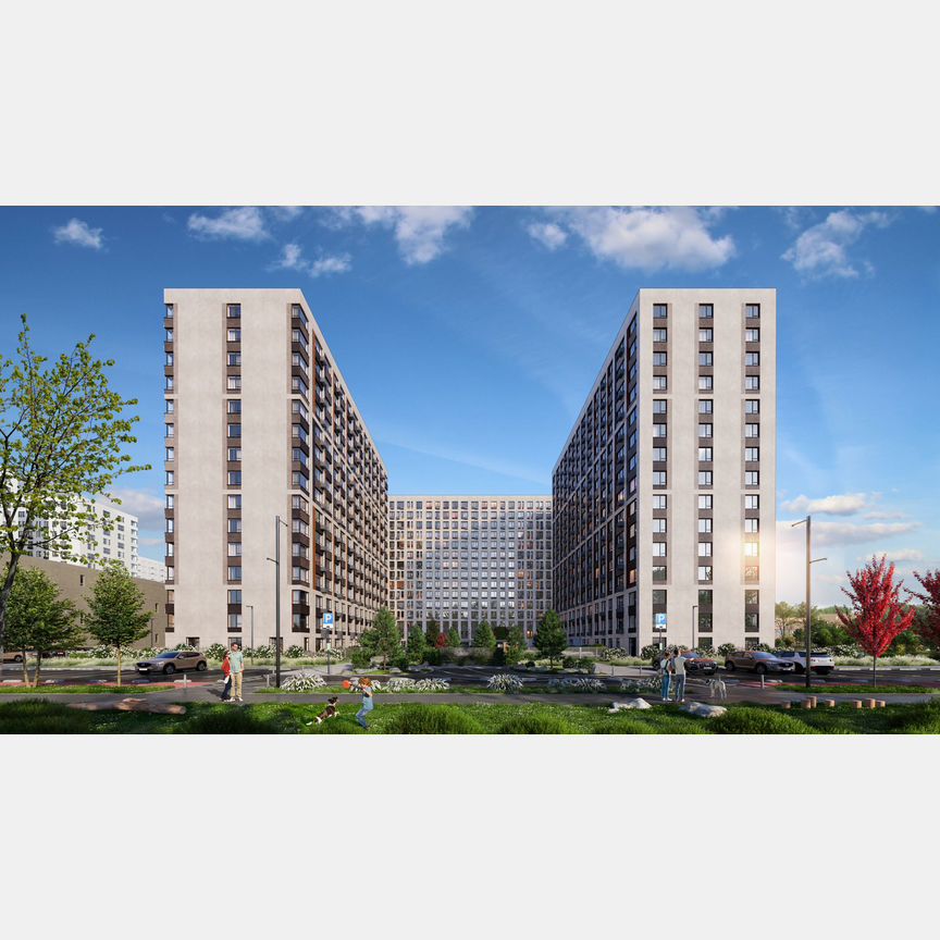 3-к. квартира, 87,5 м², 10/15 эт.
