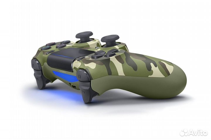 DualShock 4 v2 Green Camouflage / Зеленый камуфляж