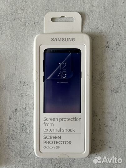 Пленка на экран и чехол для Samsung S9