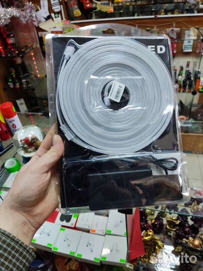 Гибкая неоновая лента RGB 5 m