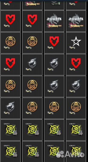 Наклейки кс2/Cs go