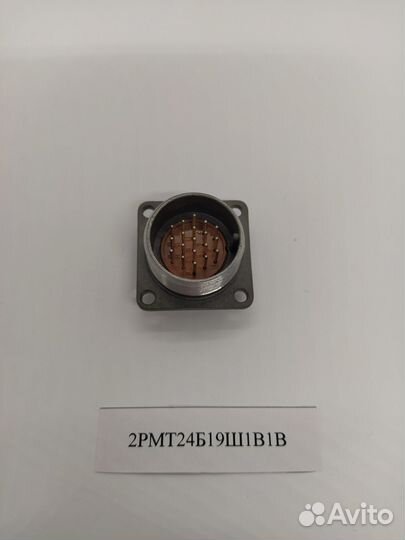 Разъем соединитель 2рмт24Б19Ш1В1В