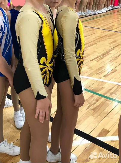 Костюм для спортивной аэробики для девочки