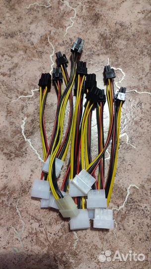 Переходники SATA, molex для бп, SATA для дисков