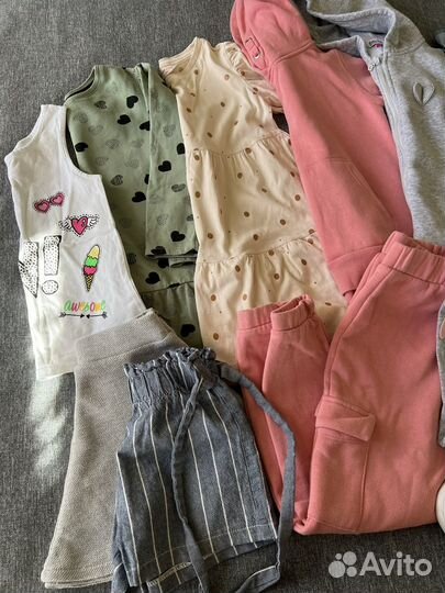 Брендовая одежда на девочку пакетом
