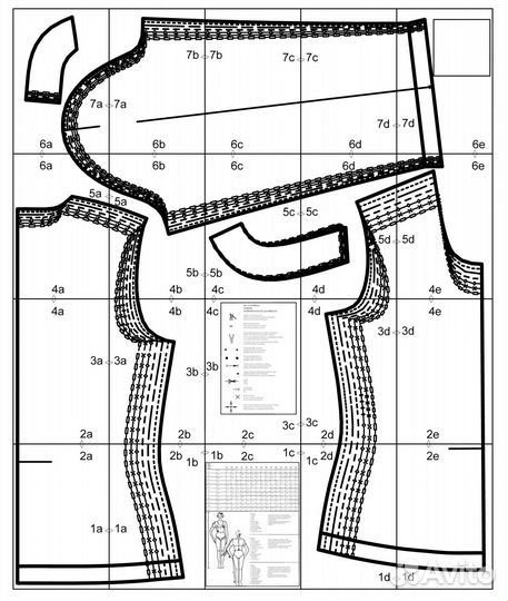 Печать лекал, выкроек, чертежей, плакатов, визиток