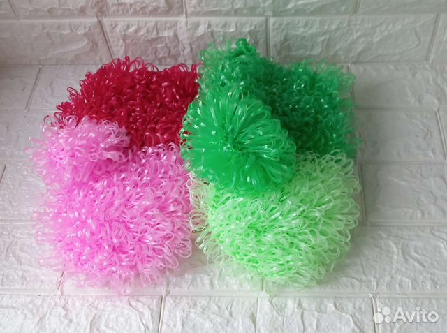 Мочалка ручной работы