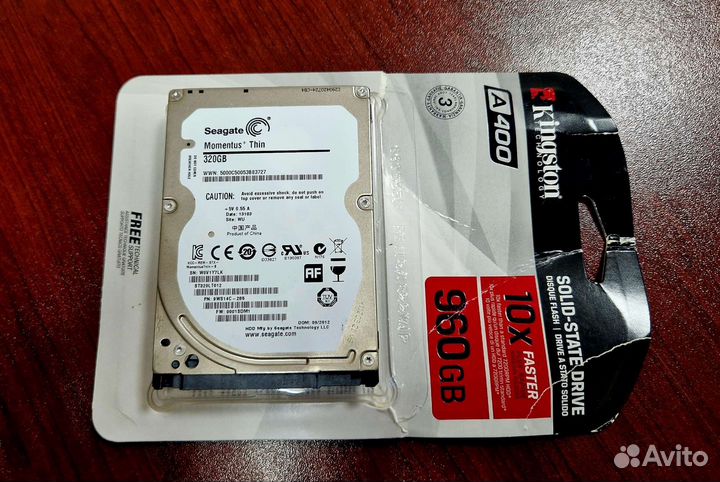 Жесткий диск для ноутбука Seagate Momentus Thin320