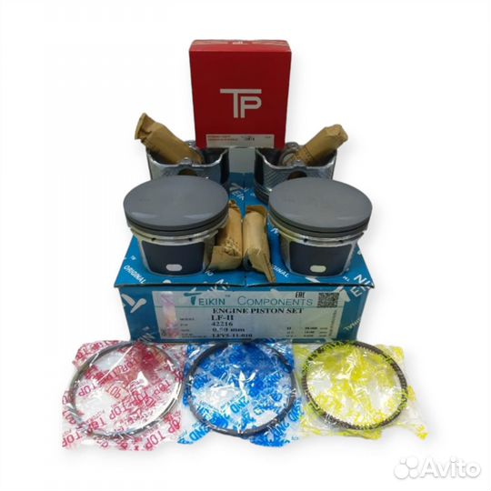 К-т поршней Mazda 2.0 LF-DE 0.50 Teikin с кольцами