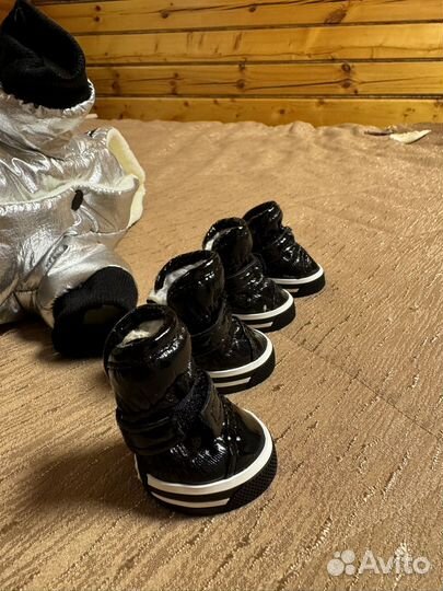 Зимний комбинезон для собаки 3кг