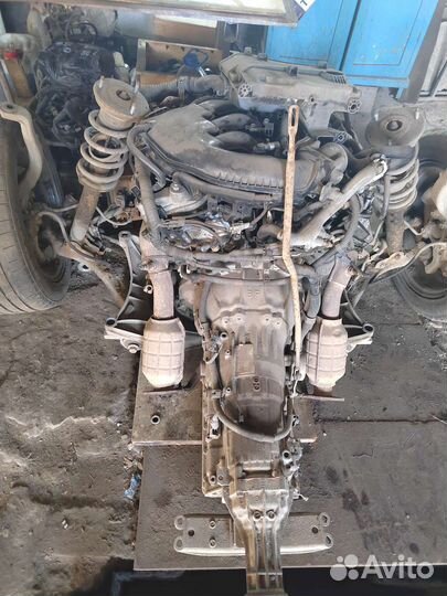 Двигатель и коробка