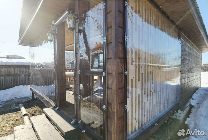 Мягкие окна для беседок