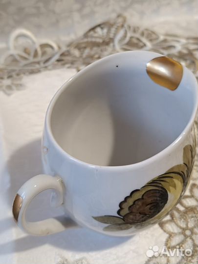 Молочник Полтавского фарфорового завода СССР