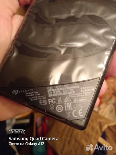 Внешний жёсткий диск seagate 1 тв